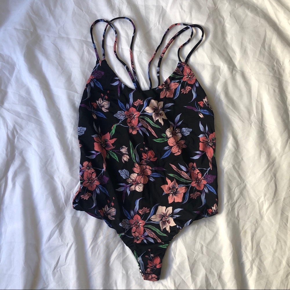 Rove Swim Wild Orchid Lily one piece
